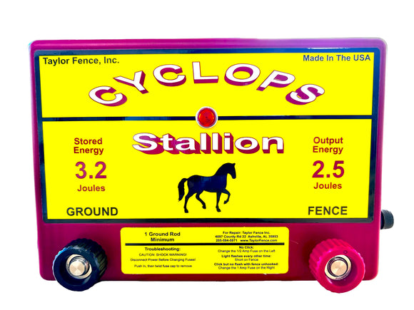 Cyclops Stallion, 2.5 Joule, 110V AC Powered Energizer