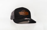 Cameo Leather Patch Mesh Truck Hat