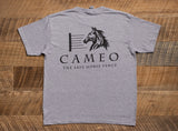 Cameo Logo Short-Sleeve Gildan DryBlend T-Shirt For Men